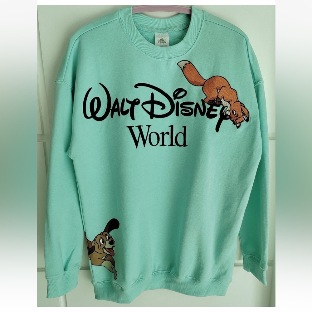 2025 Walt Disney World Fox & The Hound Tod Copper Pullover Sweatshirt Adult